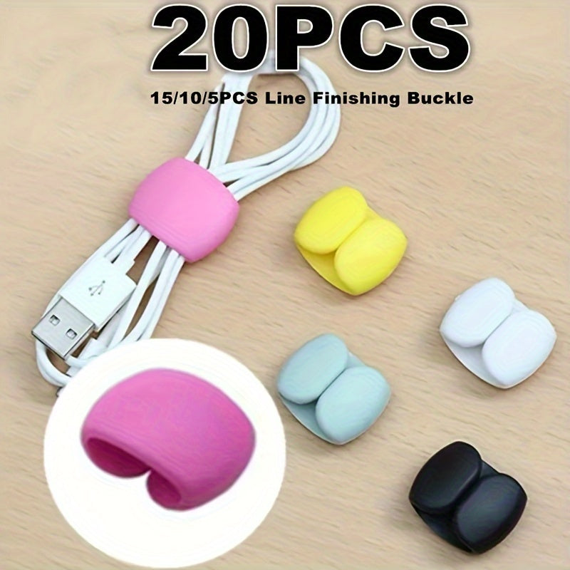 5 Pcs Wire Storage And Sorting Travel Data Cable Hub