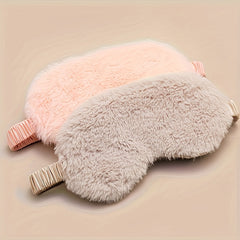 Comfortable Breathable Plush Eye Mask for Sleep & Nap