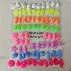 16pcs Compressed Toy Set TPU Carrot Relax Toys Party Favors Classroom Priz