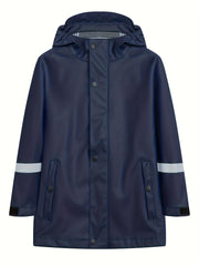 Kids Waterproof Hooded Rain Jacket