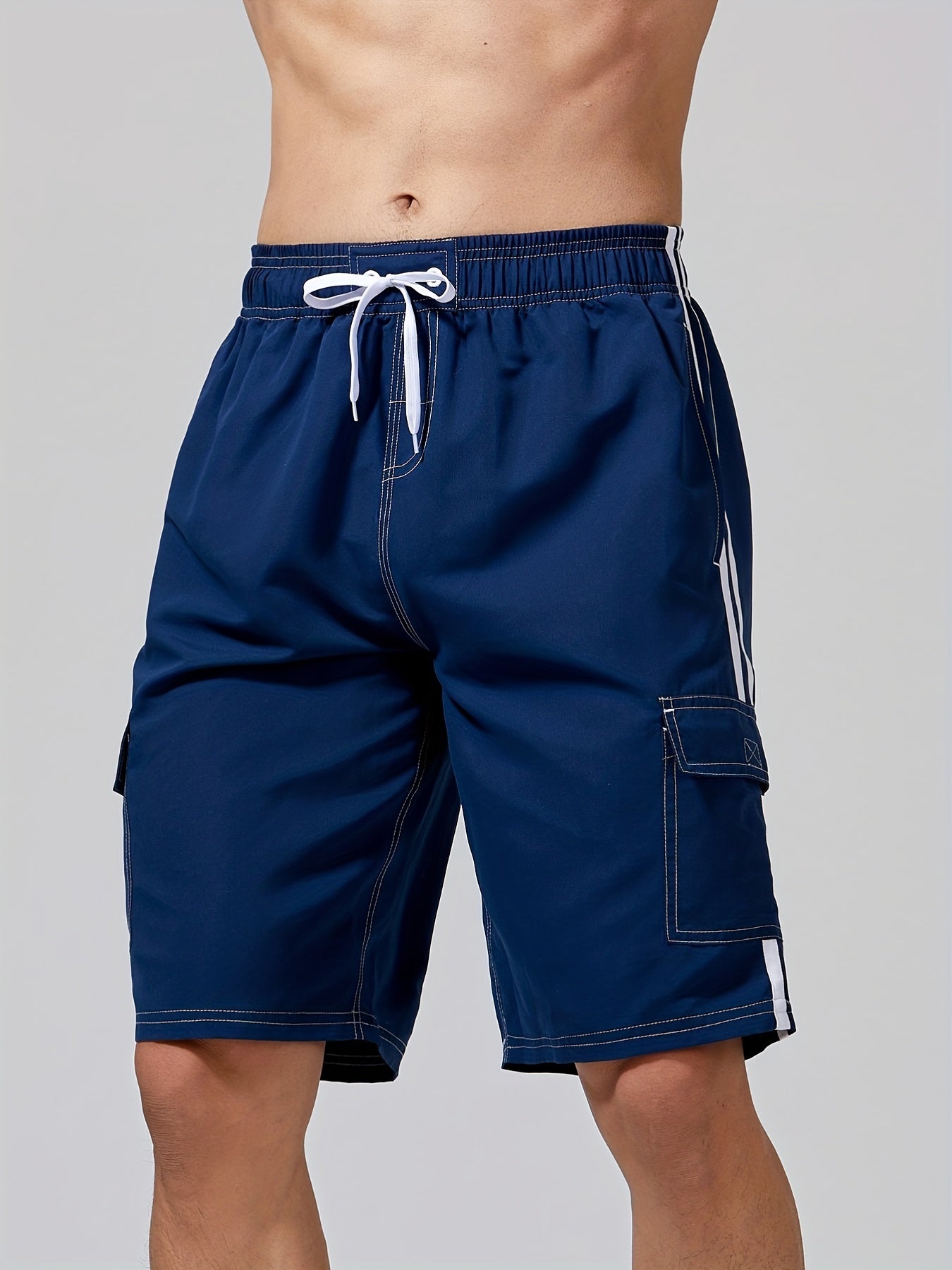 Tropical Swim Trunk Beach Shorts Men's Swimwear - Quick Drying
