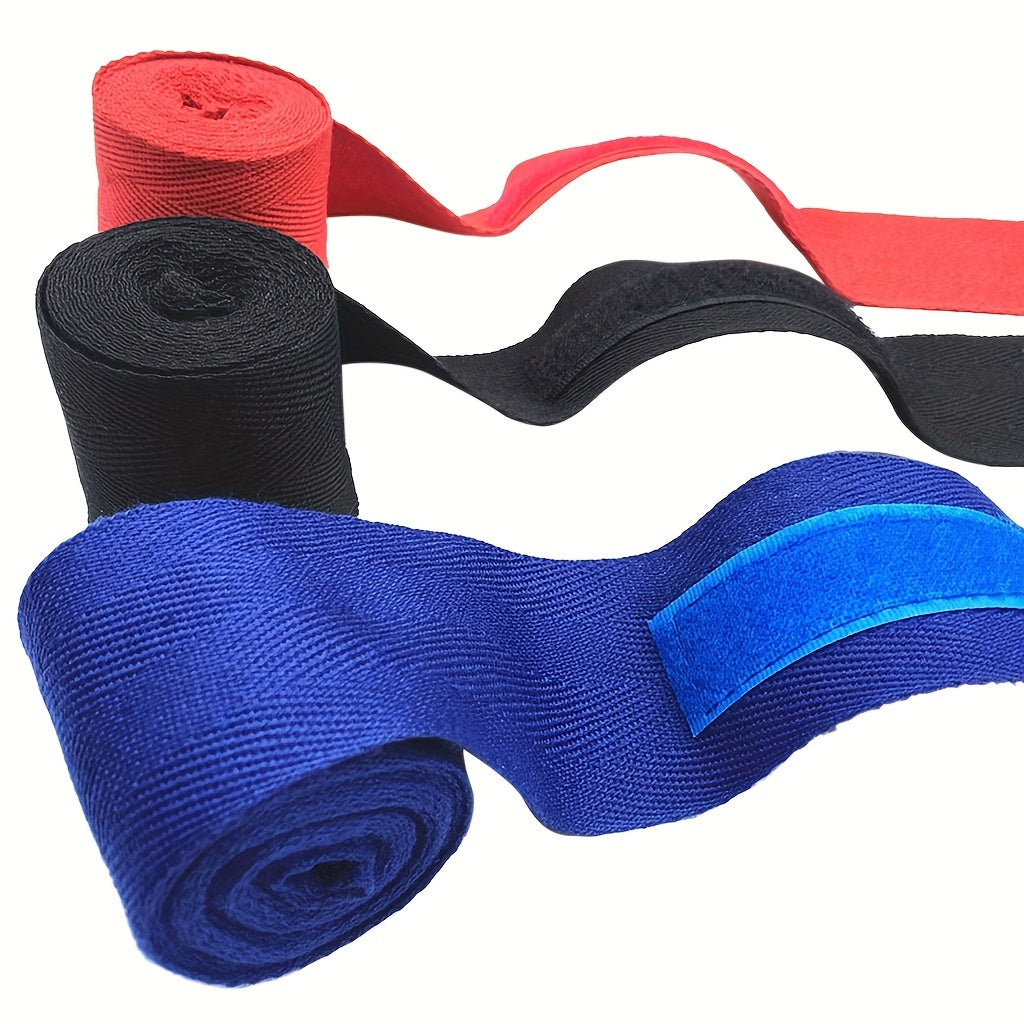 1pc 2.5M Hand Wraps Boxing Wrist Bandages Strap Pad Glove Protection