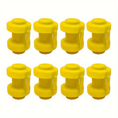 8pcs Trampoline End Cap Waterproof Enclosure Pole Cap For Net Poles