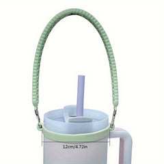 Water Bottle Carrier Strap Colorful Water Cup Handle For 10-40oz Water Cup