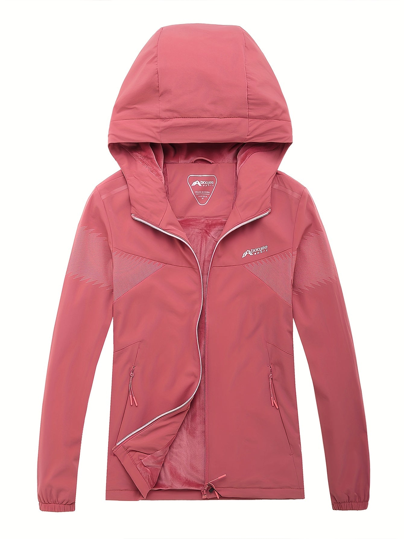 Women's Fleece Lined Sports Jacket Waterproof Coat