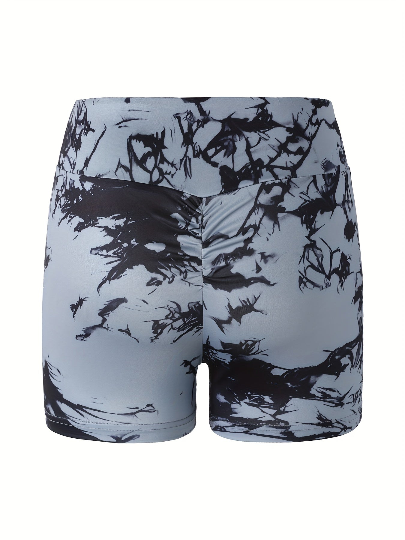 Tie Dye Seamless High Waist Yoga Cycling Shorts