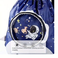 Kids Drawstring Swimming Bag Beach Pool Backpack