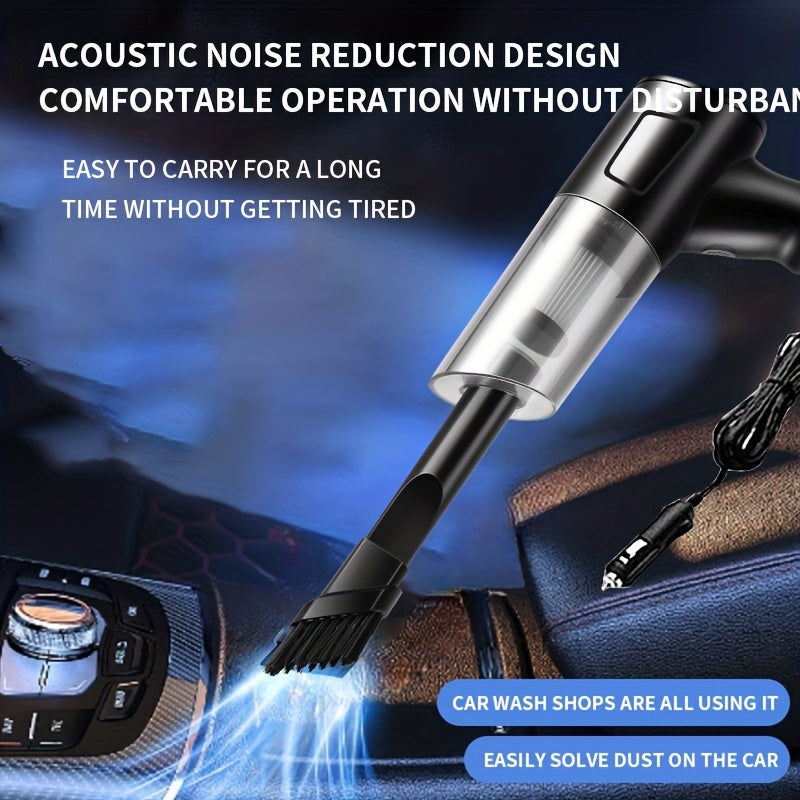 12V Car Vacuum Cleaner with Powerful Suction
