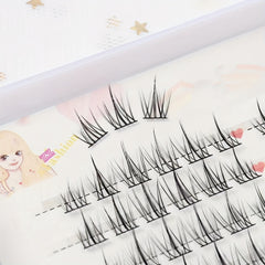 Single Cluster Lashes Sunflower Little Devil False Eyelashes Extension