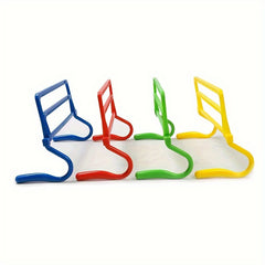 4pcs Folding Football Training Hurdles Adjustable Hurdle For Agility Training