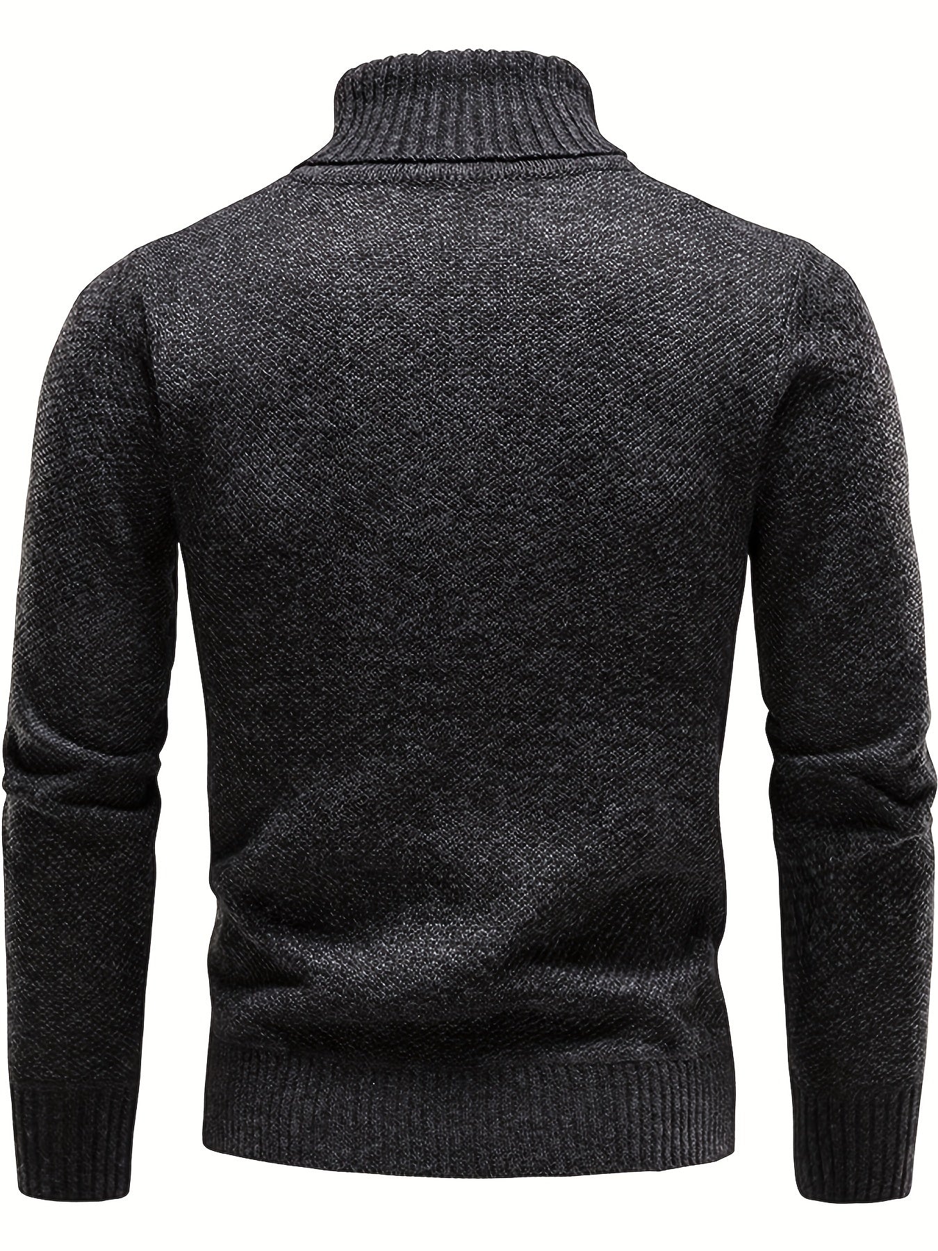 Men's Knitted Turtleneck Pullover Warm Top