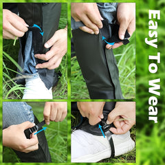 Leg Sleeves Hiking Snow Shoe Cover Waterproof Gaiters