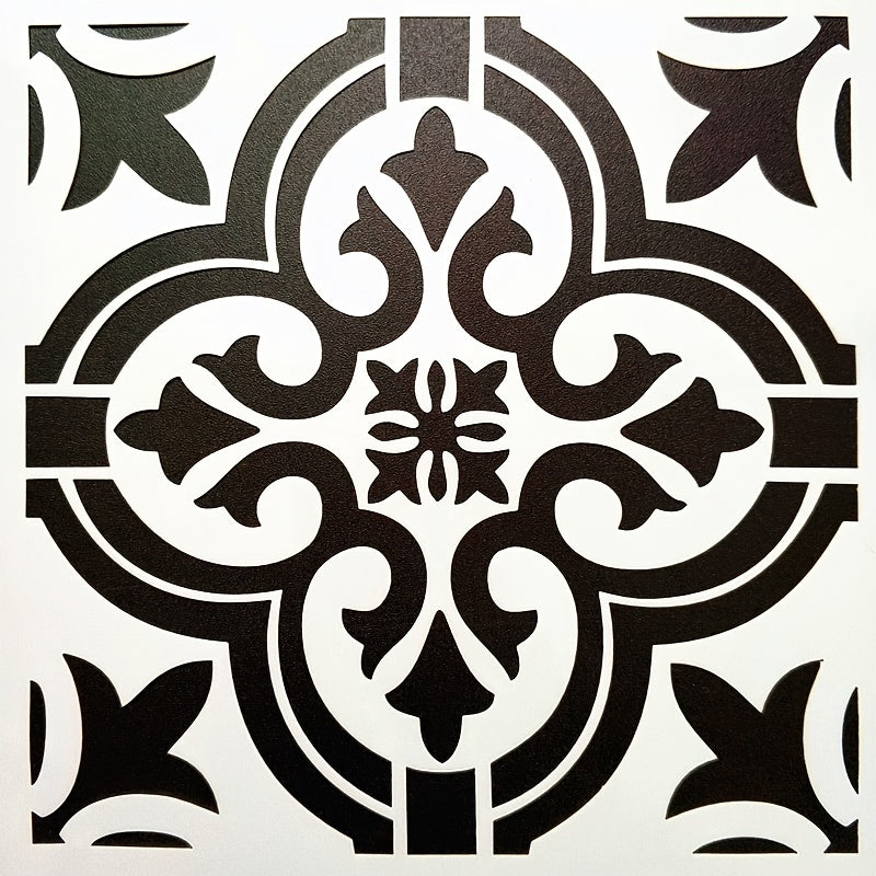 12.5" Stencil Template for DIY Painting Floor Furniture Decor