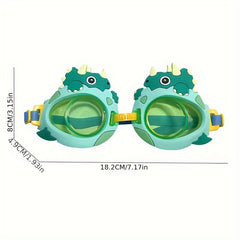 Cartoon Animal Swim Goggles Anti-fog Glasses