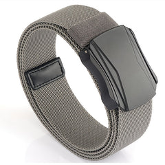 Men's Nylon Leather Belt Casual Pin Buckle Belt