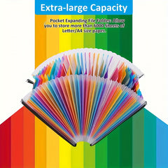 Hangable Organ Bag 25 Grids A4 Portable Paper Document Storage
