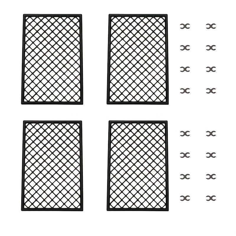 Mesh Fence Military Model Barrier Iron Wire Prop Protection Grid