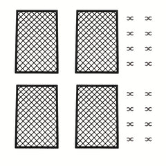 Mesh Fence Military Model Barrier Iron Wire Prop Protection Grid