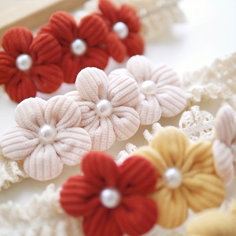 Baby Girls Flowers Lace Headband Hairband Princess Hair Accessories