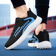 Men's Lace up Sneakers Athletic Shoes Non slip And Wear resistant