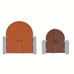MOC Bricks 2400 87601 1x5x10 Door Building Blocks Gate DIY