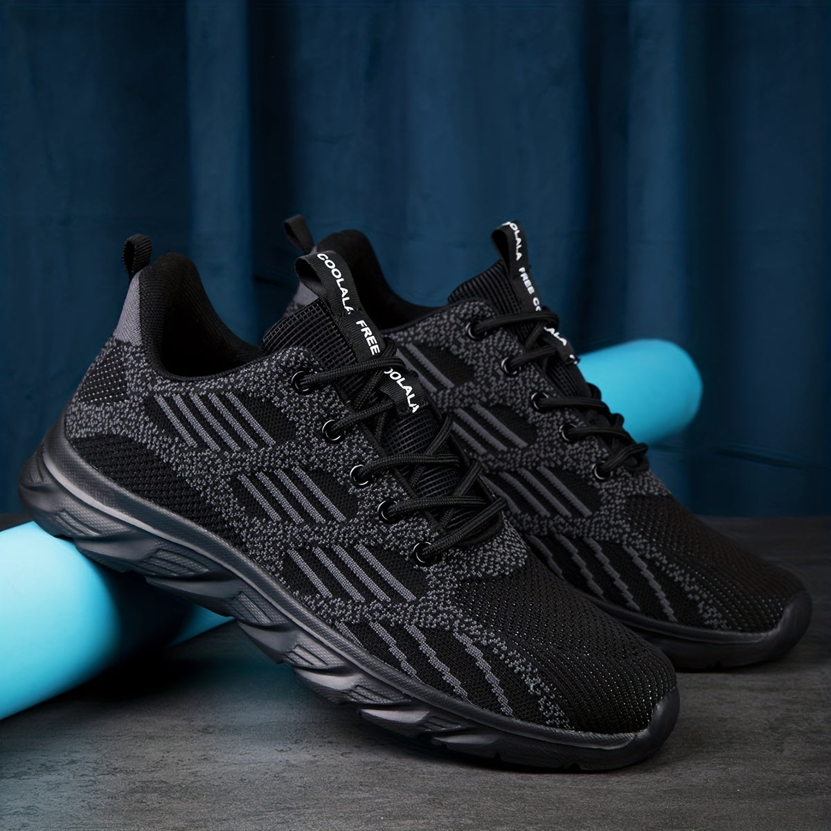 Men's Lightweight Knit Sneakers for Running