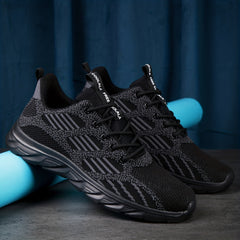 Men's Lightweight Knit Sneakers for Running