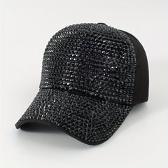 Diamond-studded Baseball Cap for Women and Men