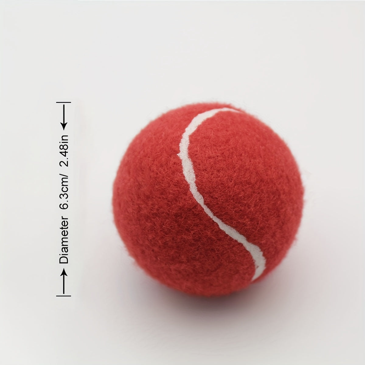 Portable High Elasticity Rubber Tennis Ball Set