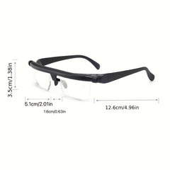 Adjustable Focal Reader Glasses for Men and Women