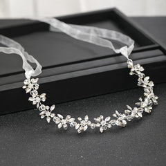 Crystal Rhinestone Bride Headband for Wedding
