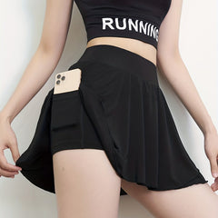 Women's 2 in 1 Quick Drying Outwear Sports Short Skirt