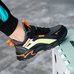 Boys Fleece Sneakers Lightweight Anti Slip Shoes
