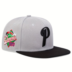 Men's P Embroidered Baseball Cap Adjustable Sun Hat