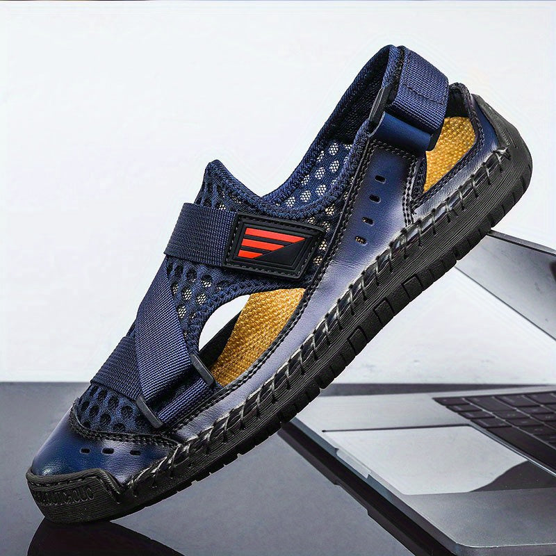 Men's Stitch Sandals Non Slip Beach Shoes Summer