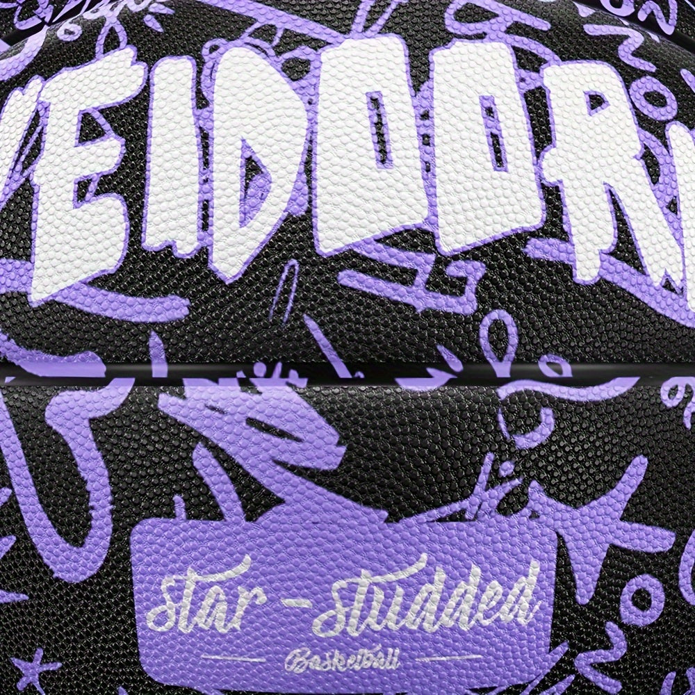 Size 7 Rubber Basketball for Indoor Outdoor Play