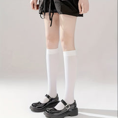 3 Pairs Compression Calf Socks College Style Women's Stockings & Hosiery