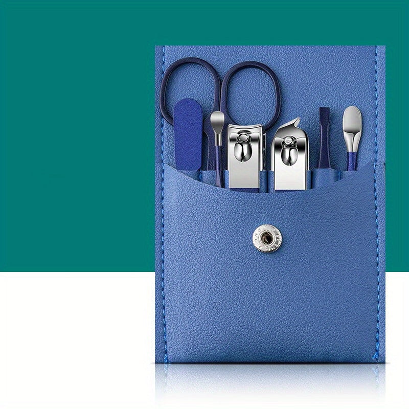 7 Piece Nail Clippers Set Household Professional Manicure Tools