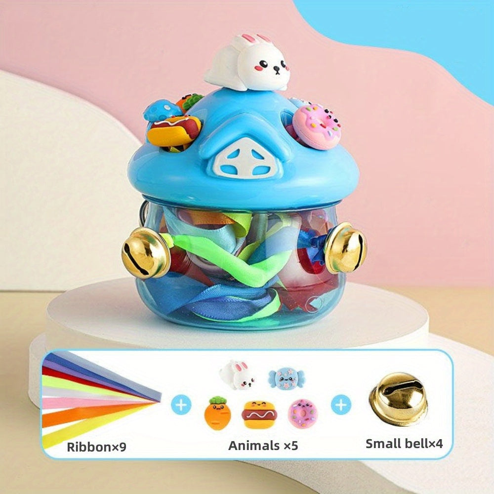 Colorful Pull String Toy for Babies Montessori Early Education Toy for Toddlers