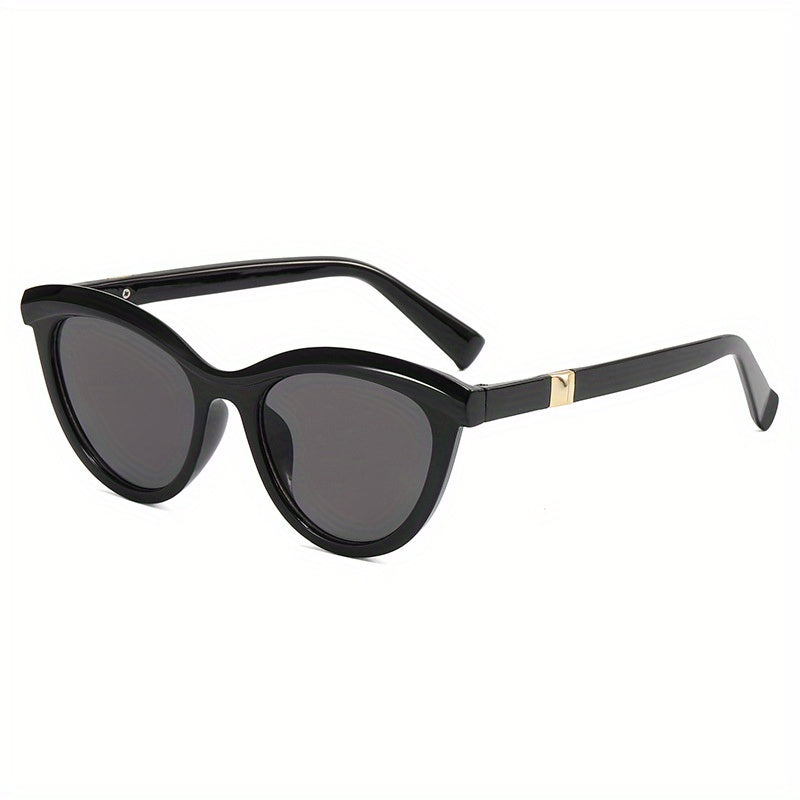 Vintage Cat Eye Sunglasses Big Frame Leopard Sunshade Eyeglasses