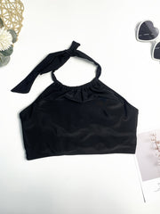 Halter Neck Bikini Top Beachwear Swimsuit Top Women's Swimwear