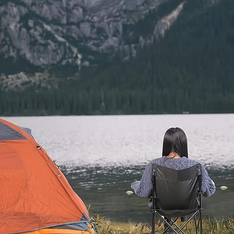 Portable Outdoor Armrest Chair for Fishing Camping Beach