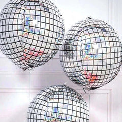 2pcs Big Disco Balloons For Laser Disco Party Decorations