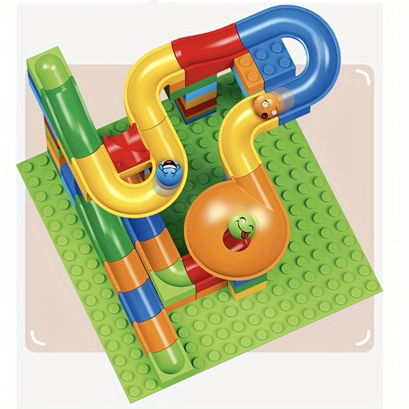 88pcs Building Blocks & Ball Toys Puzzle Slide Toys DIY for Boys/Girls
