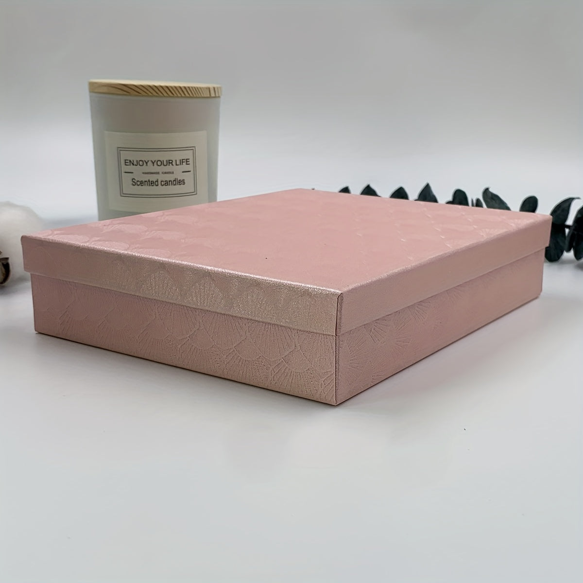 Pink Memory Style Necklace Set Box Jewelry Packaging