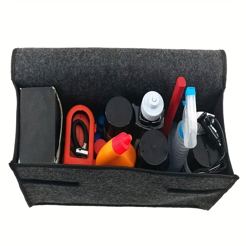 Wool Felt Car Trunk Organizer - Maximize Storage Capacity