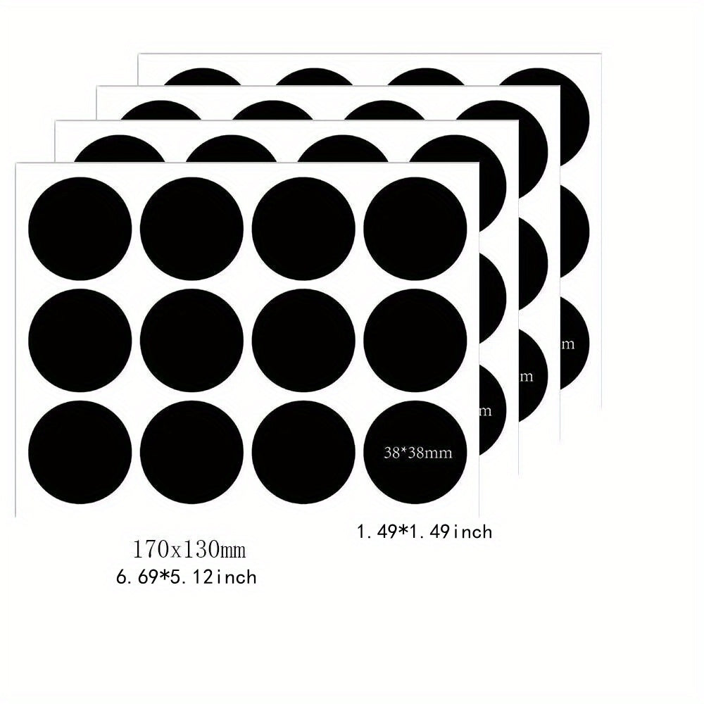 120pcs Erasable Sticker Labels Round Marking Self Adhesive Stickers