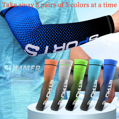Breathable Sleeves 5 Pairs Elastic Fit Hand Washable Durable Material