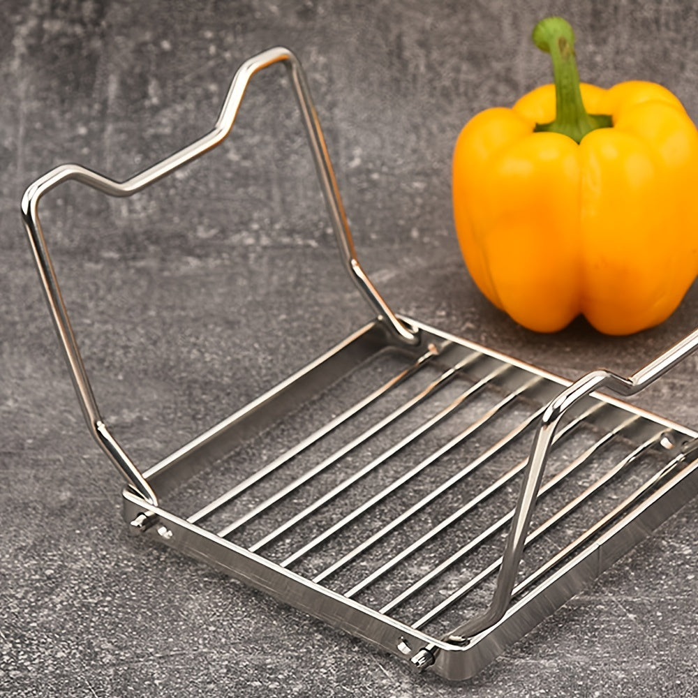 Portable Stainless Steel Campfire Grill Rack for Outdoor BBQ