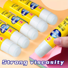 6pcs 1.26oz Colorless Glue Stick Washable Safe School Supplies